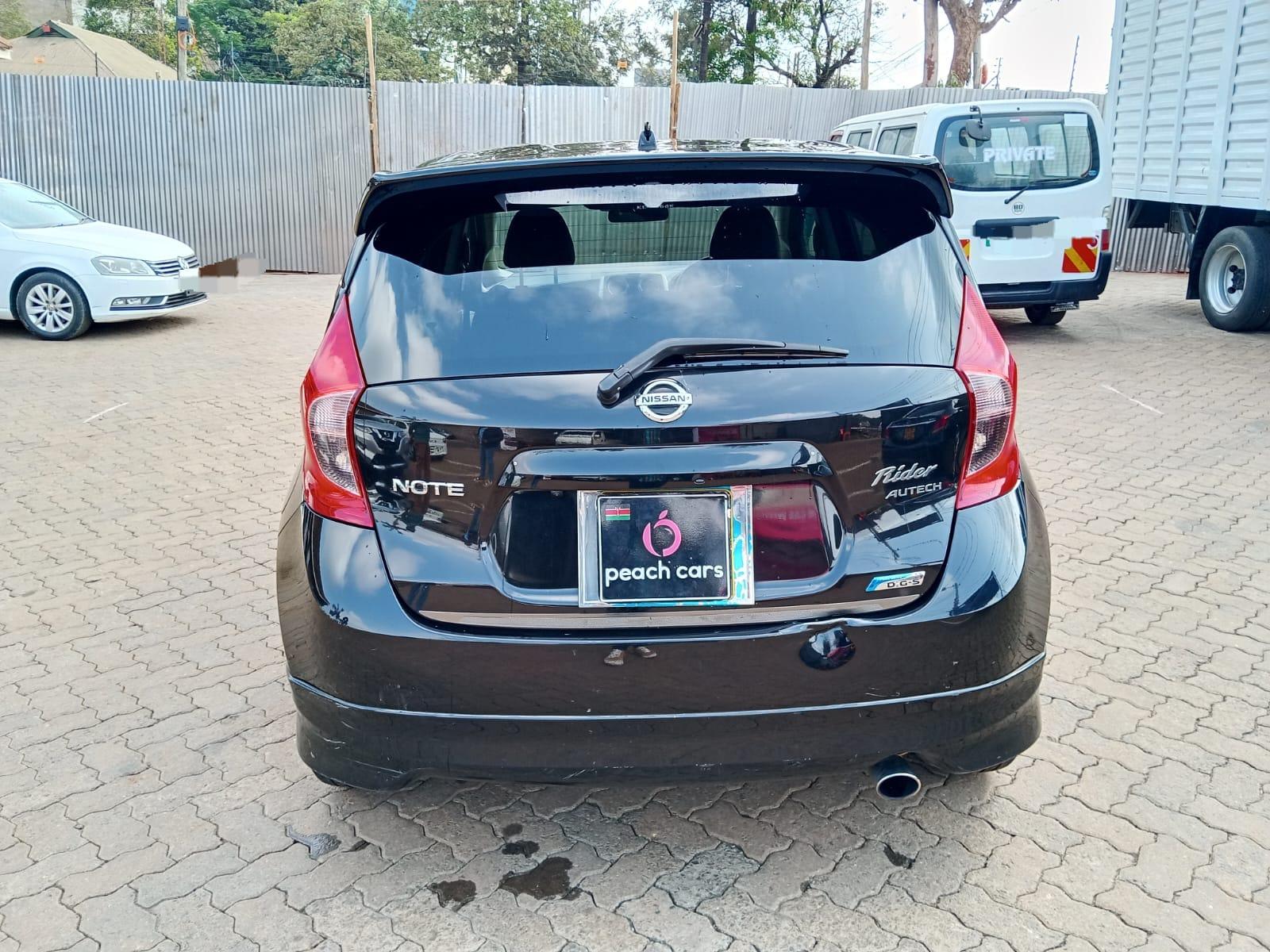 2015 NISSAN Note Rider - Black photo 4